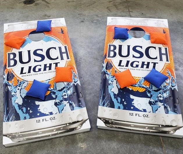 Busch Light — full can wrap