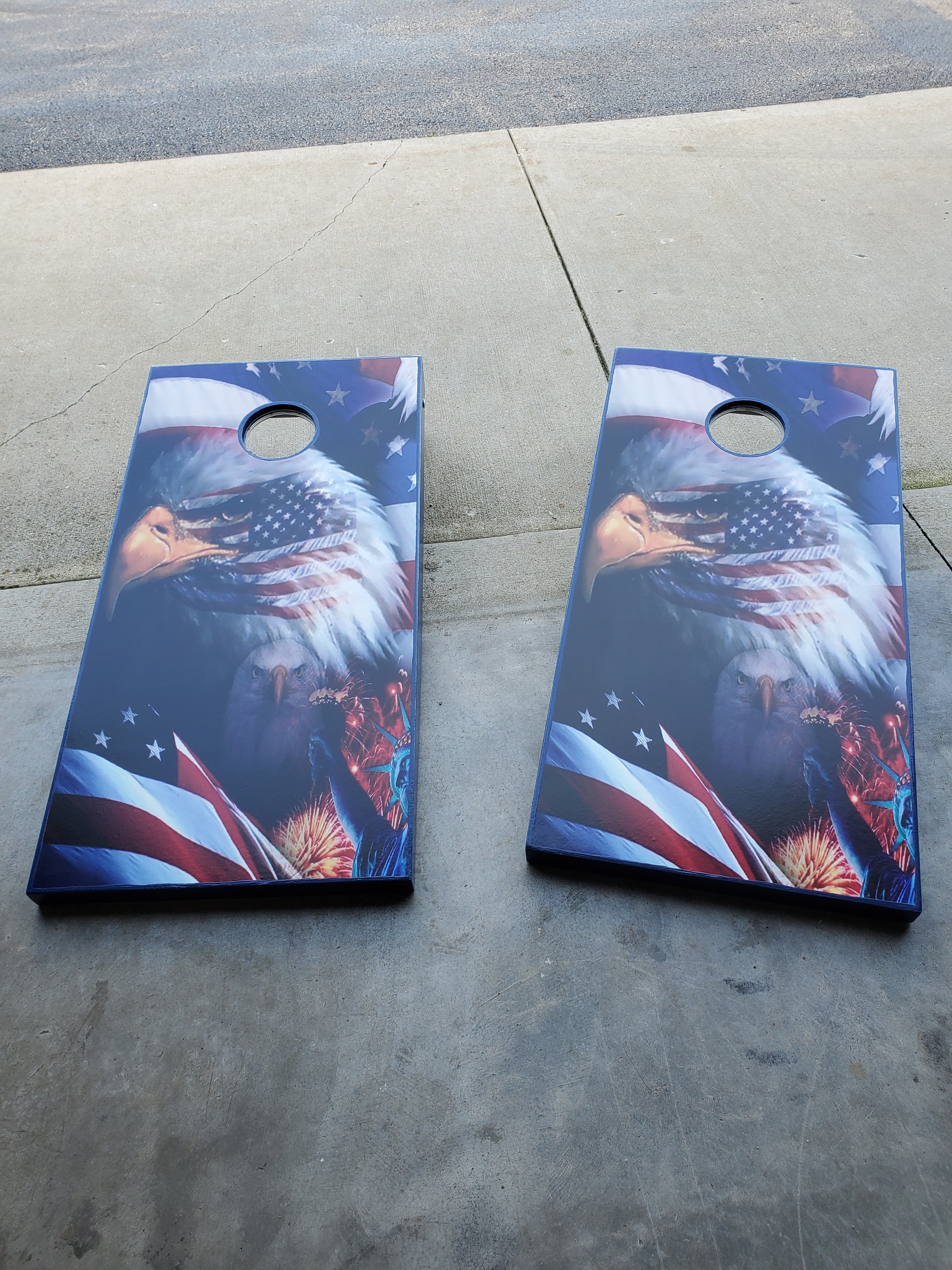 Patriotic eagle full wrap