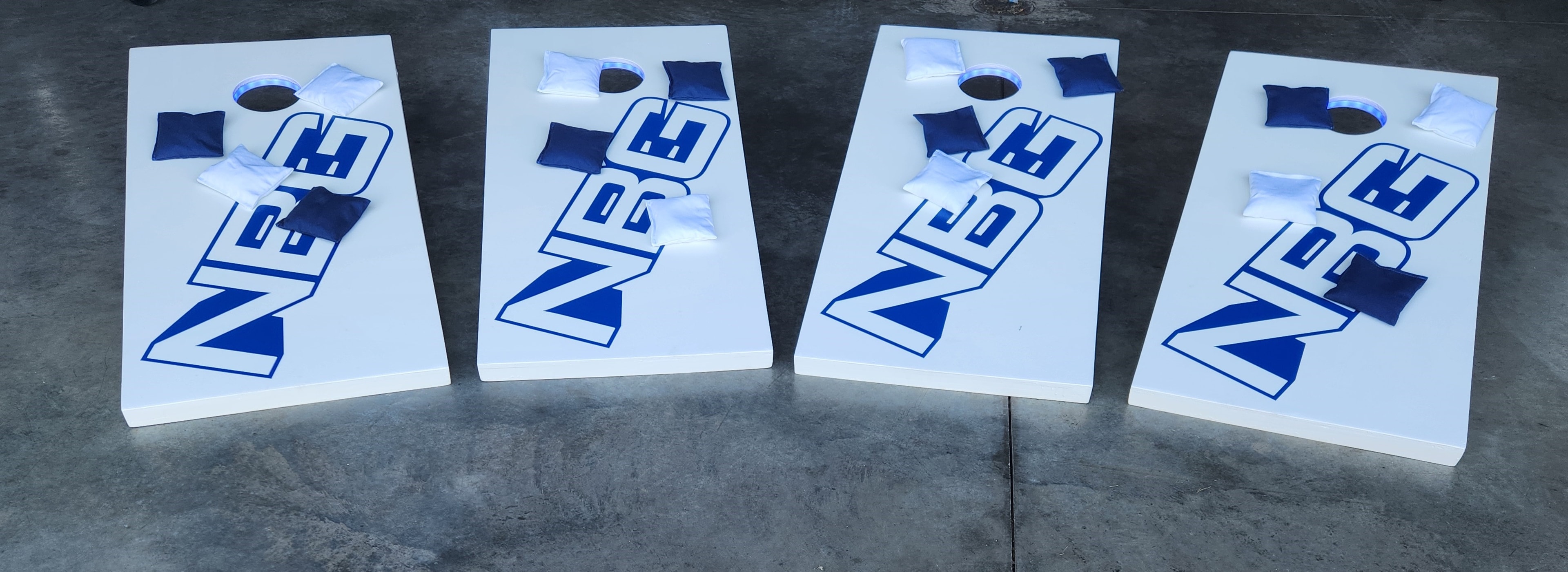 NBG — blue & white logo set, third batch