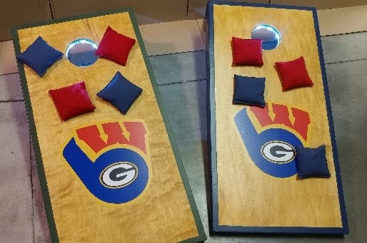 Green Bay Packers trifecta set